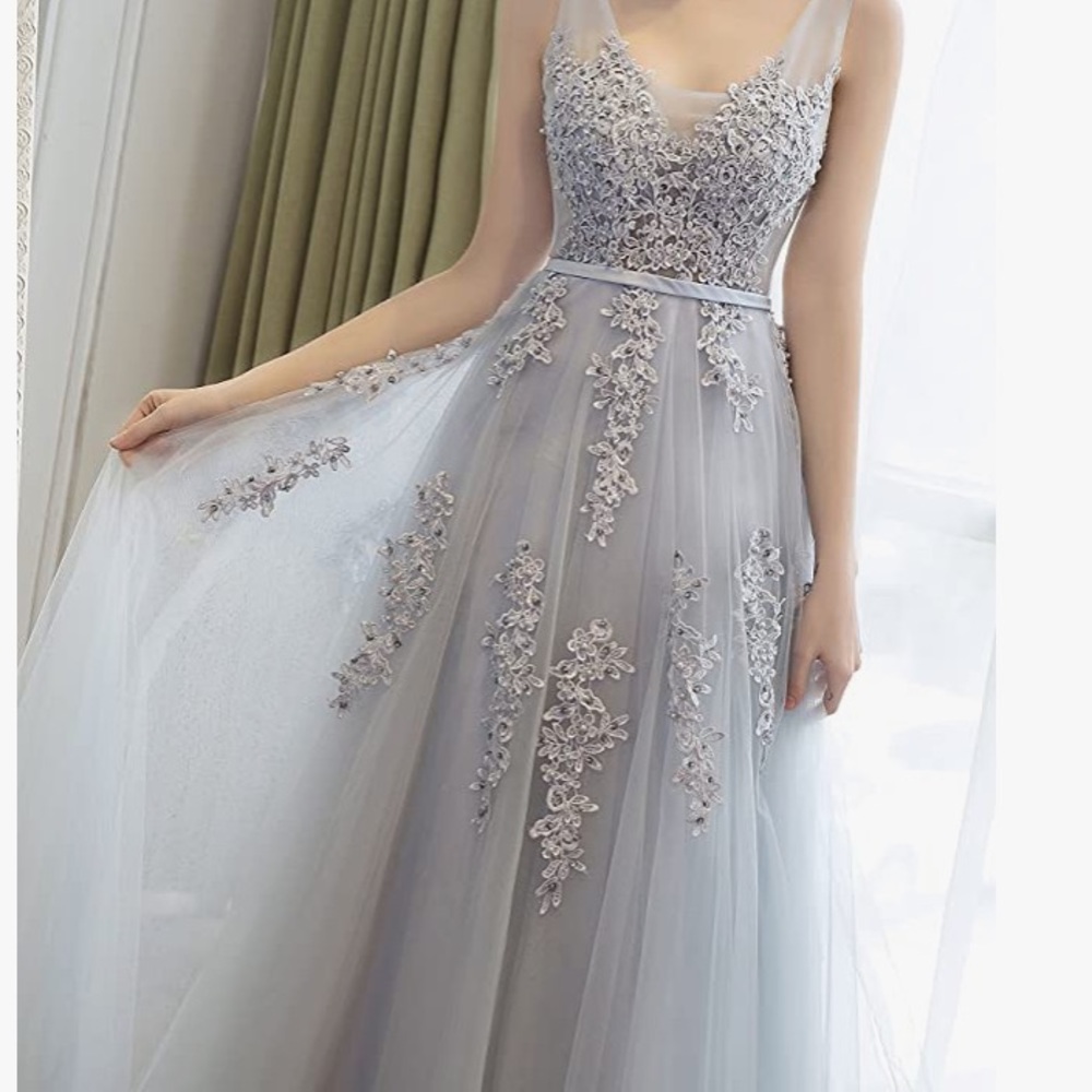 NEW Babyonline Dresses Ball Formal Gown Dusty Grey
